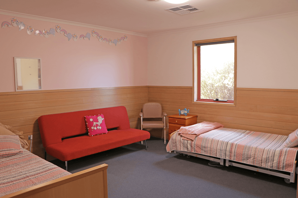 Bedroom of Able's Respite Services